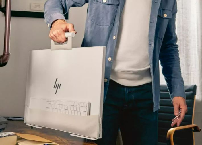 이동식PC ‘HP 엔비 무브24’ [Techspot 캡처]