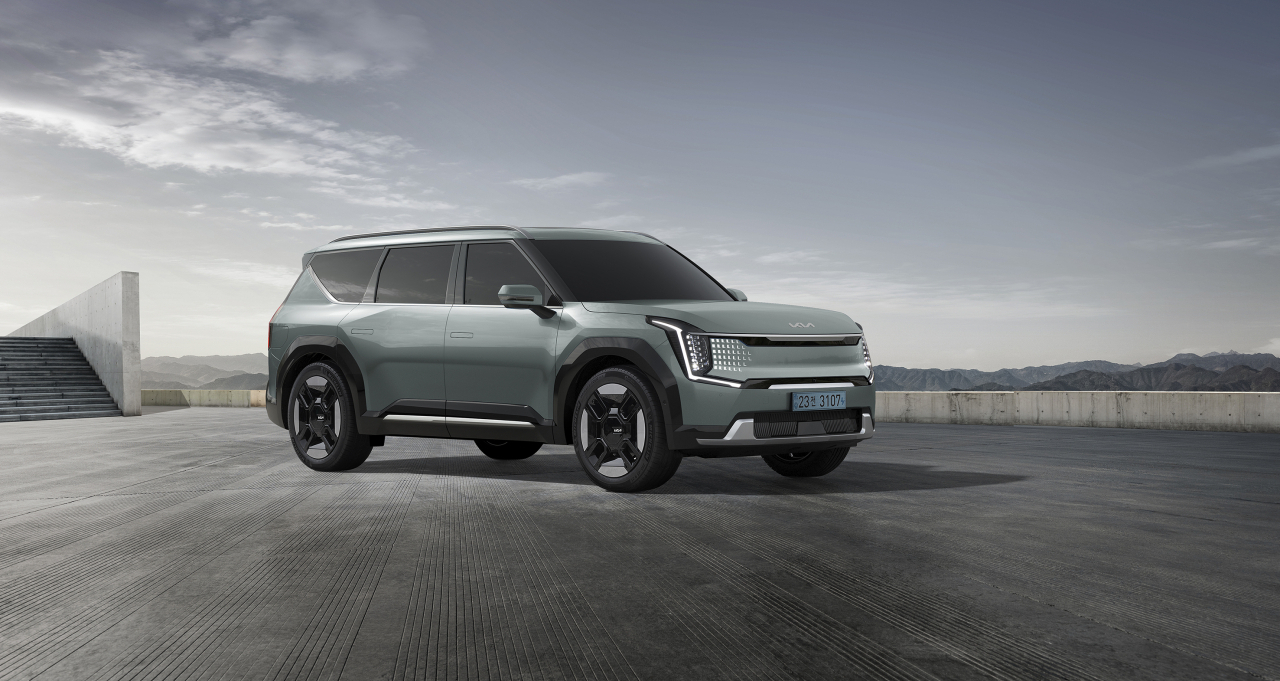 기아 플래그십 SUV 'EV9'. [기아 제공]