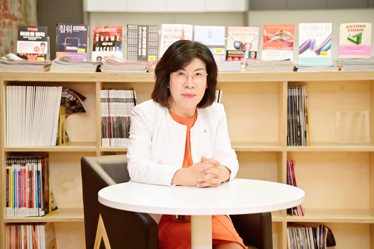 임혜원 대한여성과학기술인회 제15대 회장.[대한여성과학기술인회 제공]