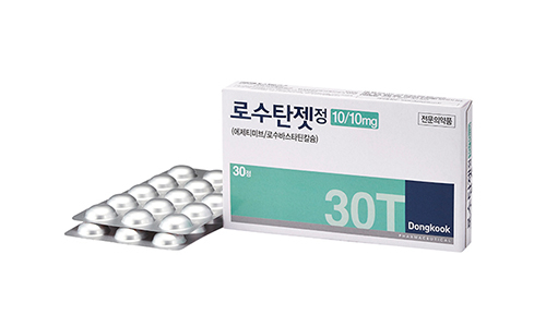 동국제약 ‘로수탄젯정’. [동국제약 홈페이지 캡처]