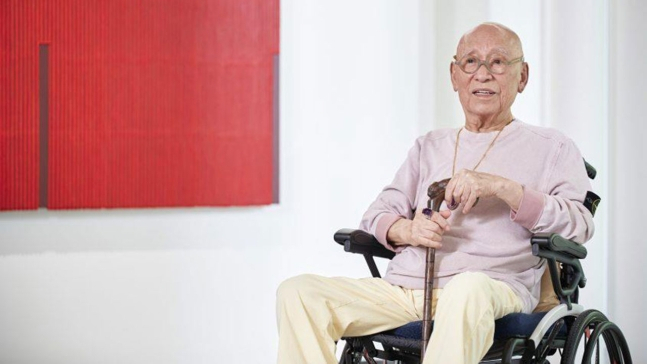 박서보 화백 [연합]