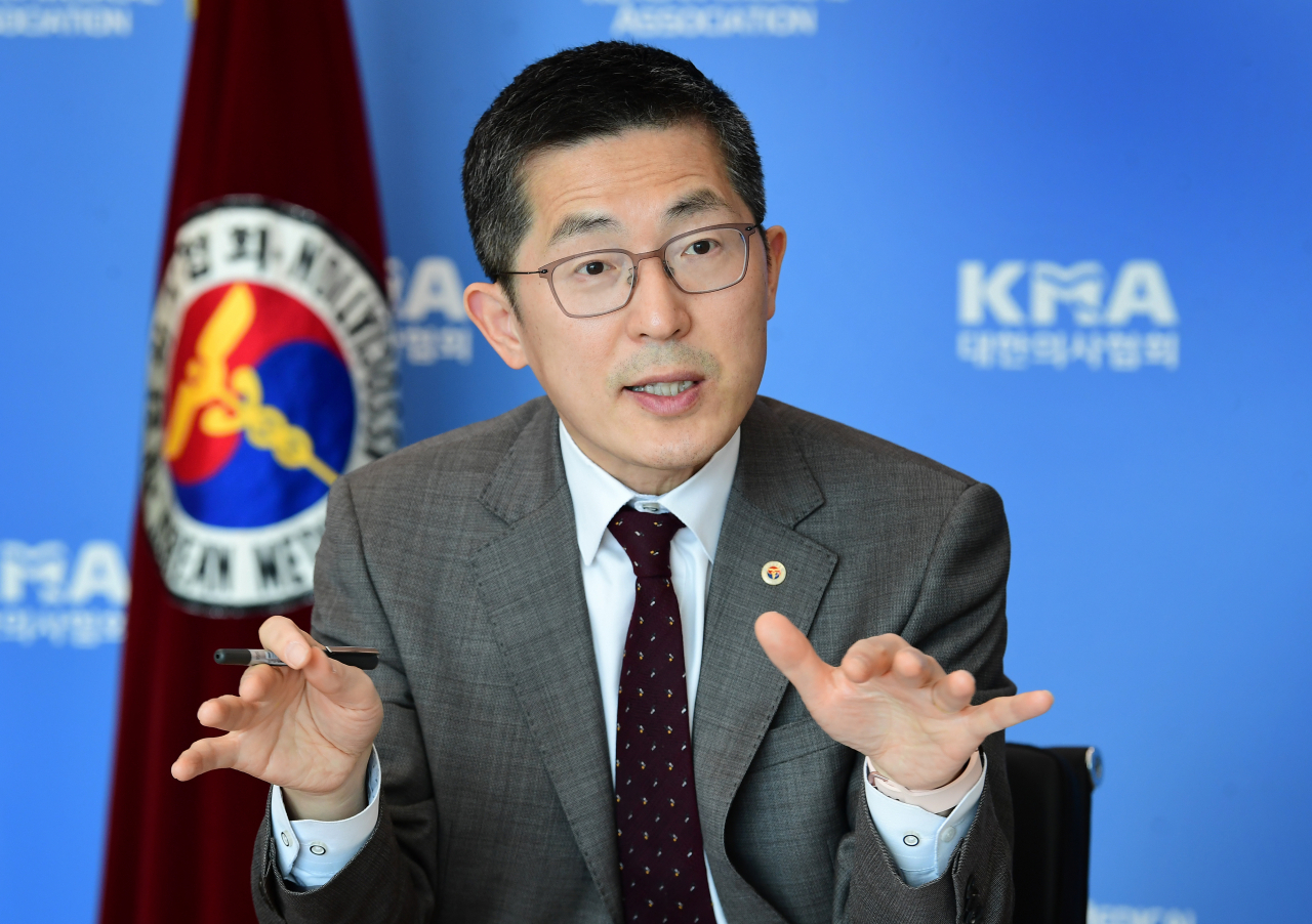 이필수 대한의사협회 회장. [대한의사협회 제공]