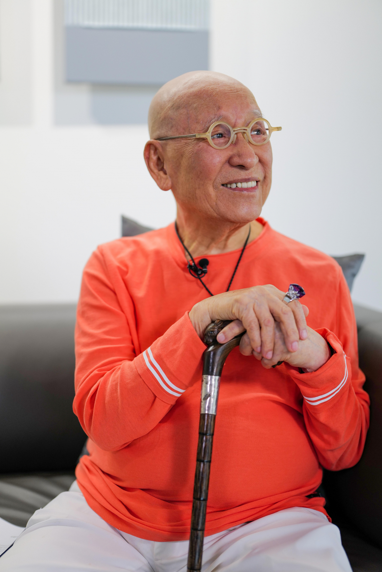 '단색화' 거장 박서보 화백이 14일 별세했다, 향년 92세. 박 화백은 올해 2월 SNS를 통해 폐암 3기 판정을 받았다는 사실을 알린 바 있다. [연합]