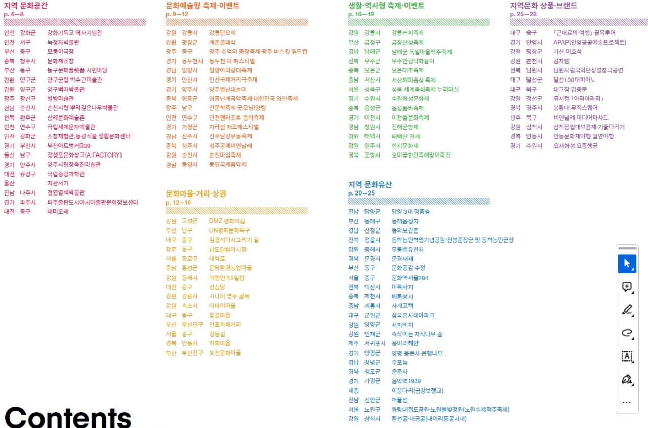 로컬100 리스트