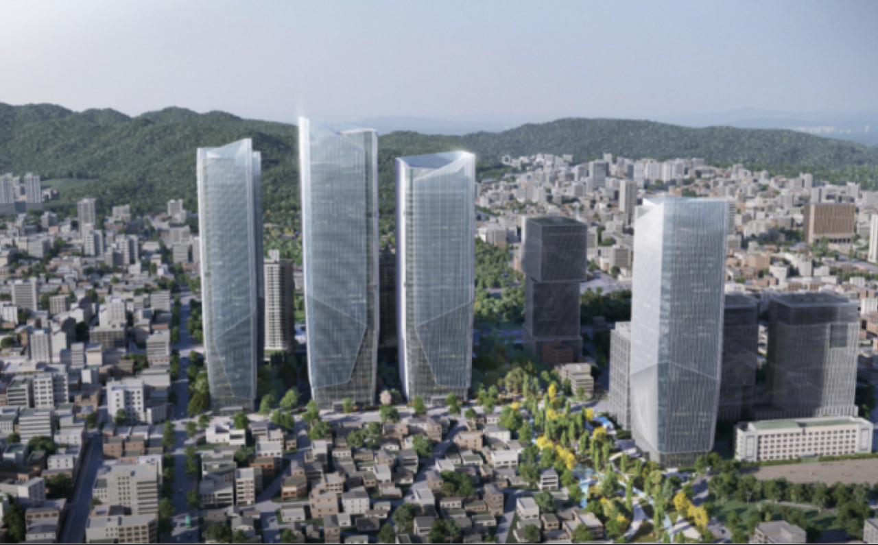 세운3-2·3, 3-8·9·10, 6-3-3 재정비촉진구역 조감도[사진=서울시 제공]
