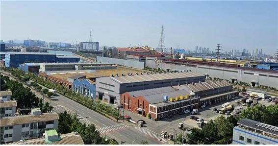 일진전기 전경