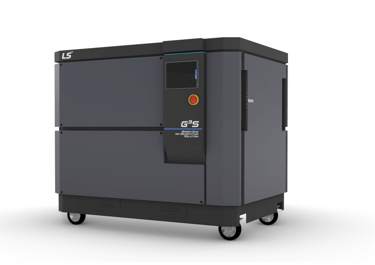LS일렉트릭의 친환경 전력기기 절연 가스 리사이클링 솔루션(Green Gas Re-Generation Solution) [LS일렉트릭 제공]