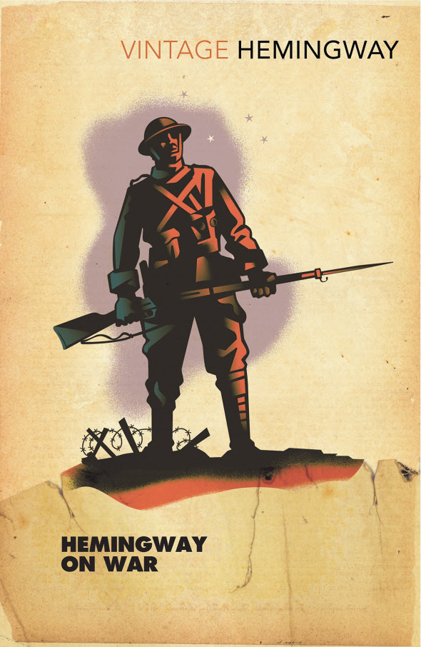 ‘The Hemingway on War’ 빈티지판 표지 그림
