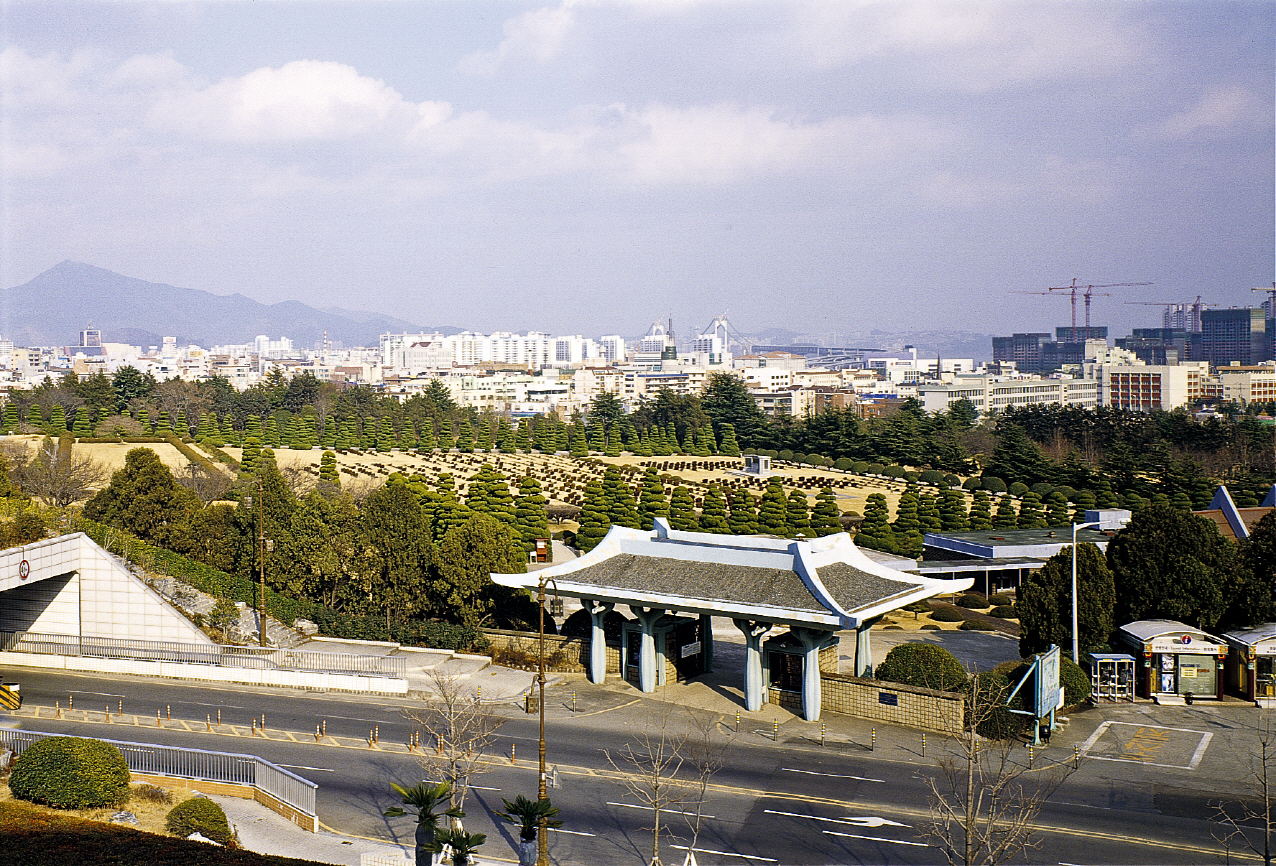 부산 피란수도 유산 중 하나인 유엔군 묘지