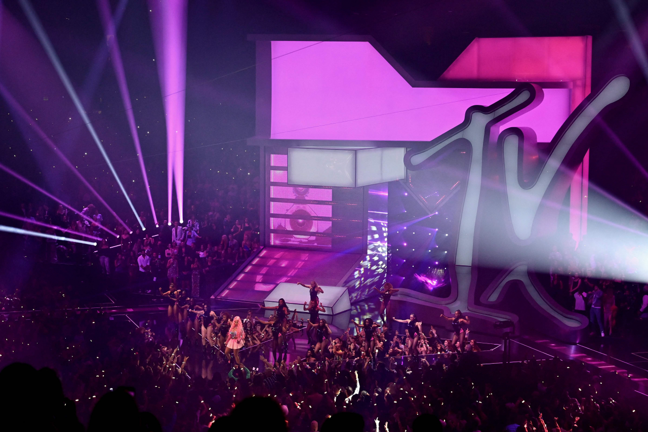 지난해 열린 MTV 비디오 뮤직 어워드(MTV Video Music Awards) 시상식. [AFP연합]