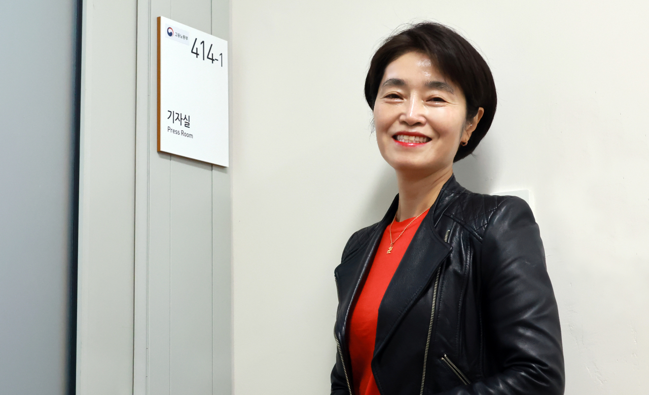 박현숙 고용노동부 기자실장 [고용노동부 제공]