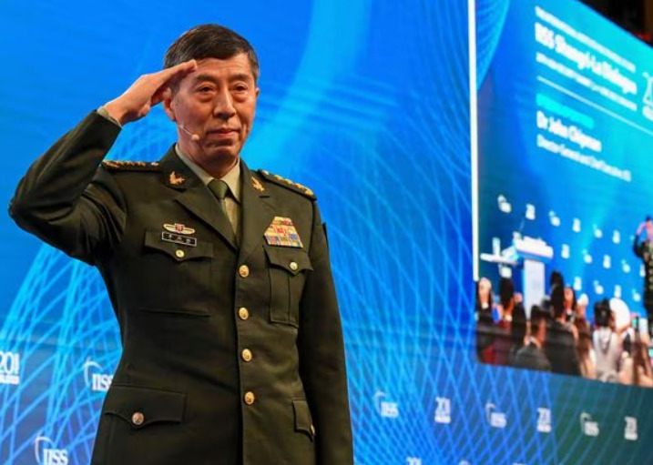리상푸 중국 국방부장. [AFP]