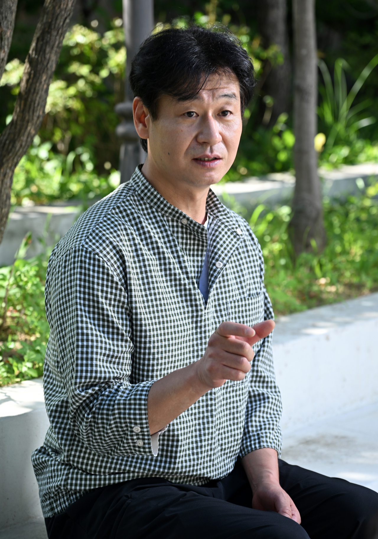 배우 박혁권이 7일 서울 종로구의 한 카페에서 헤럴드경제와 인터뷰를 갖고 있다. 임세준 기자