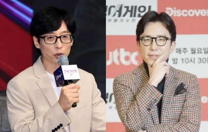 카카오엔테와 손잡은 유재석과 유희열