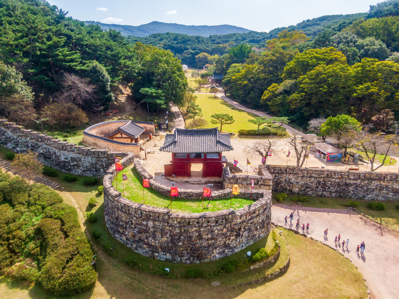 고창읍성 드론사진 [지엔씨 이십일]