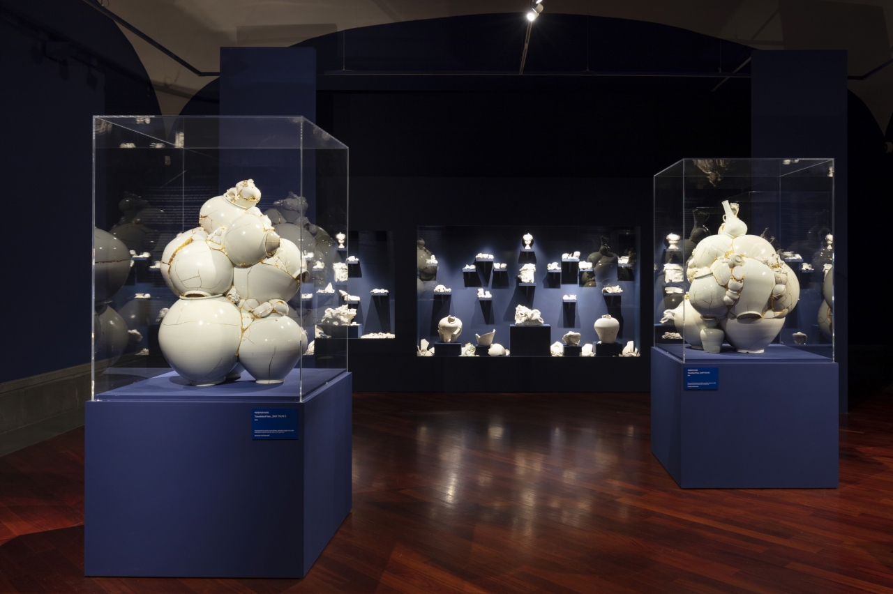 An installation view of Yee Soo-kyung‘s “Whisper Only to You” at the Museo di Capodimonte in 2019 (Yee Soo-kyung)