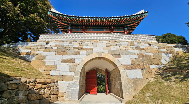 남한산성 북문.