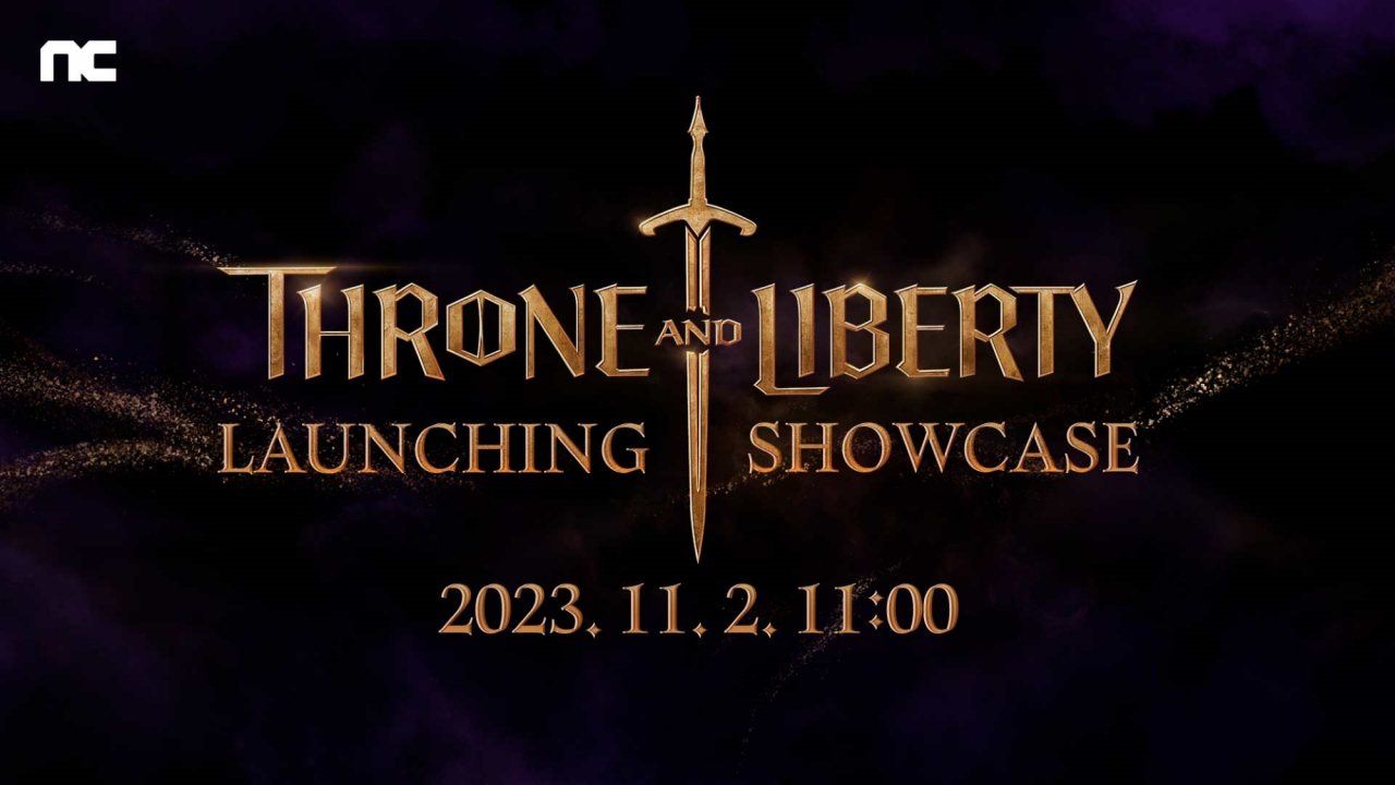 엔씨소프트의 ‘THRONE AND LIBERTY’ 출시일 공개 안내 포스터. [엔씨소프트 제공]