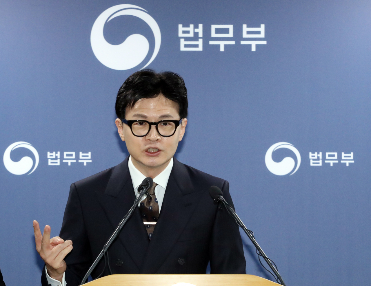 한동훈 법무부 장관. [연합]