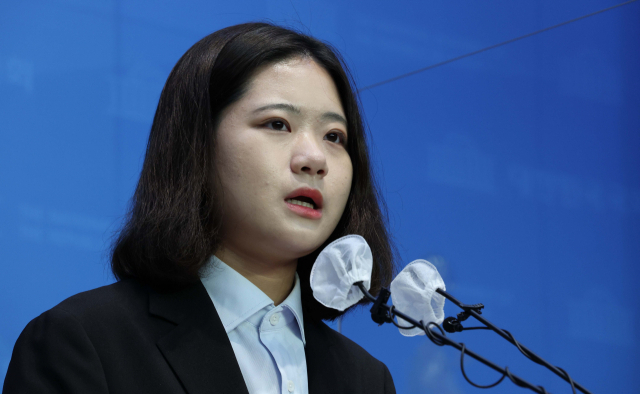 박지현 전 더불어민주당 공동비상대책위원장. 이상섭 기자