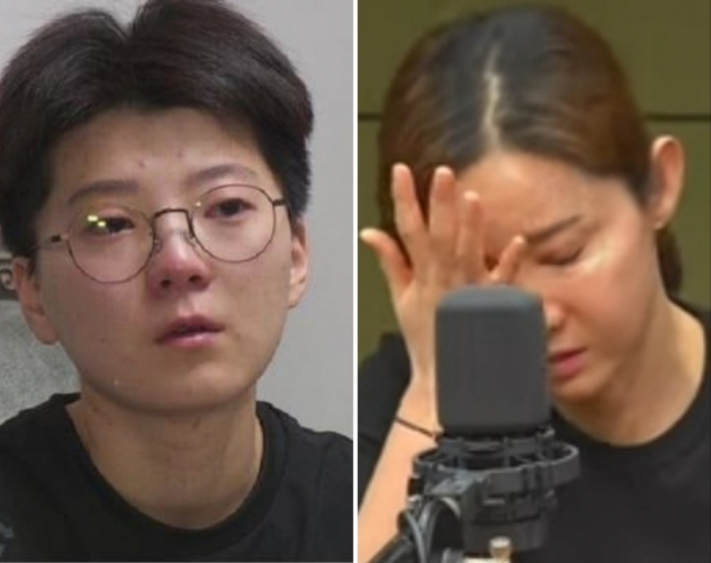 전청조(좌)와 남현희(우)