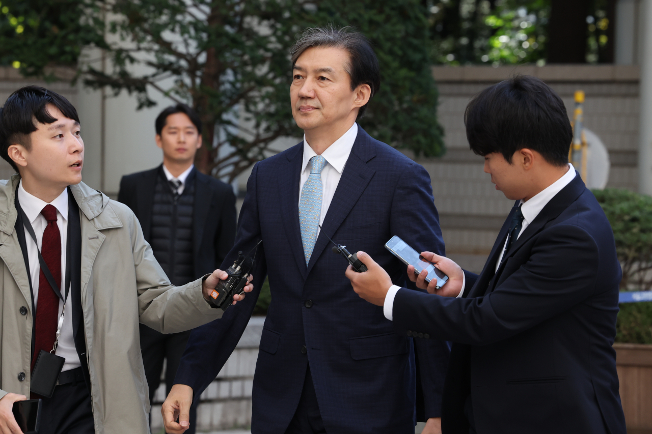 조국 전 법무부 장관. [연합]