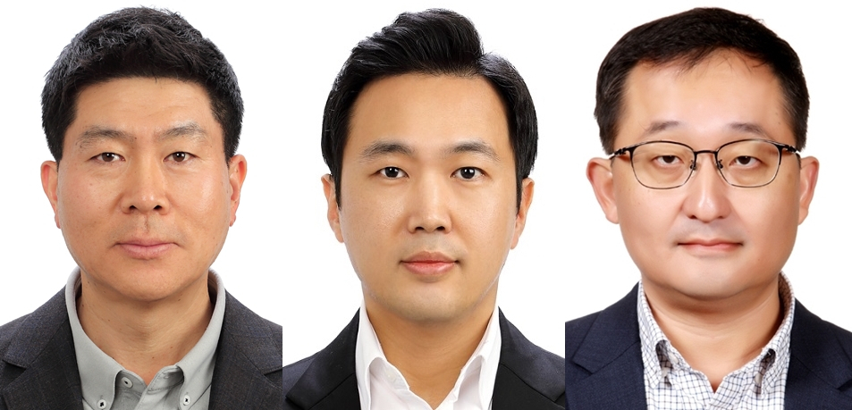 LX인터내셔널 구혁서(왼쪽부터) 부사장과 홍승범 상무, 김경우 이사 [LX인터내셔널 제공]
