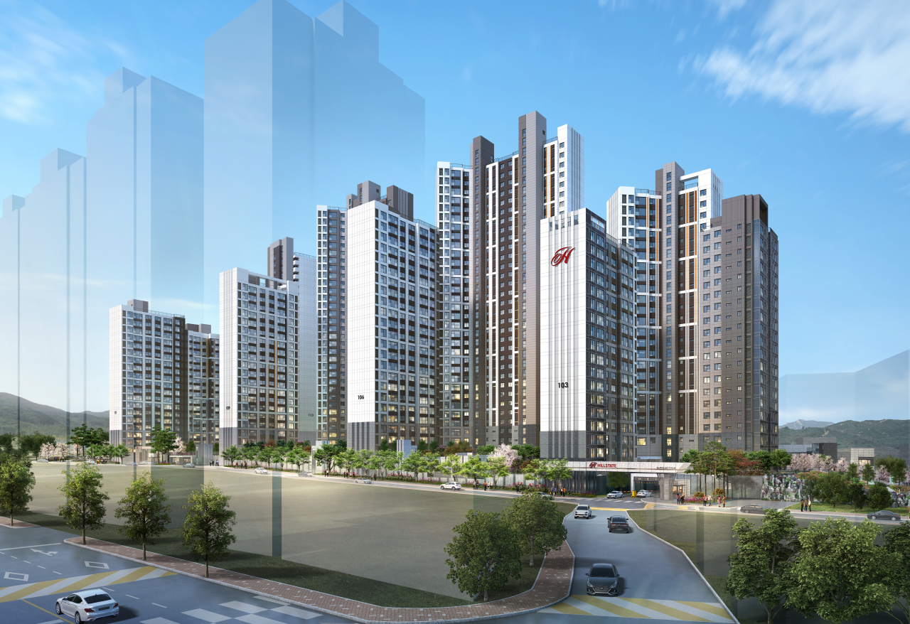 힐스테이트 금오 더퍼스트 투시도. [현대건설]