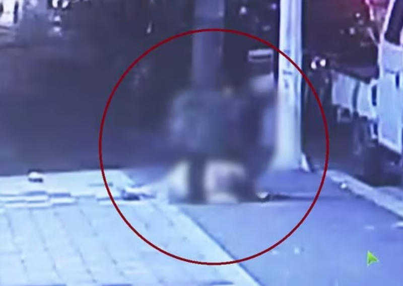 전주에서 10대 여학생이 폭행당하는 모습[연합뉴스tv 캡처]