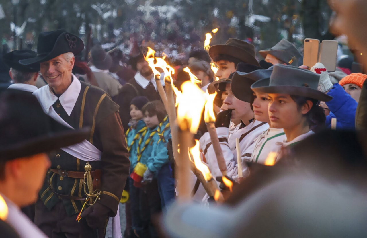에스깔라드 축제는 여성과 남성 모두가 주인공이다.