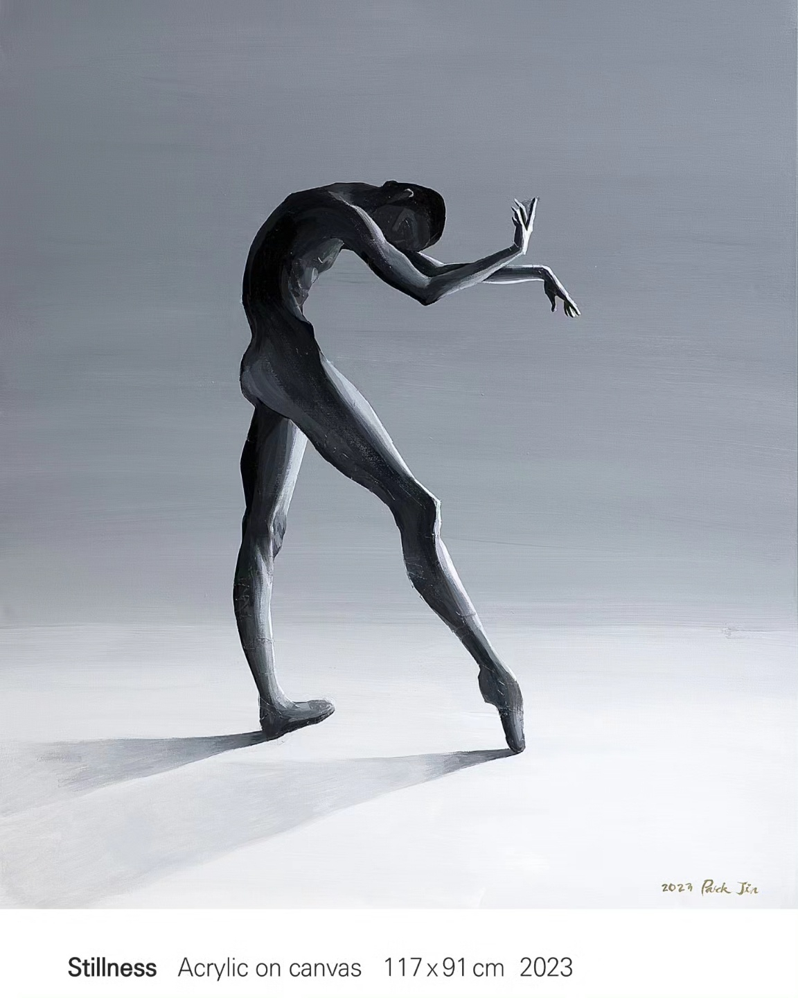 Stillness(Acrylic on Canvas, 117X91cm 2023) [갤러리 밈 제공]