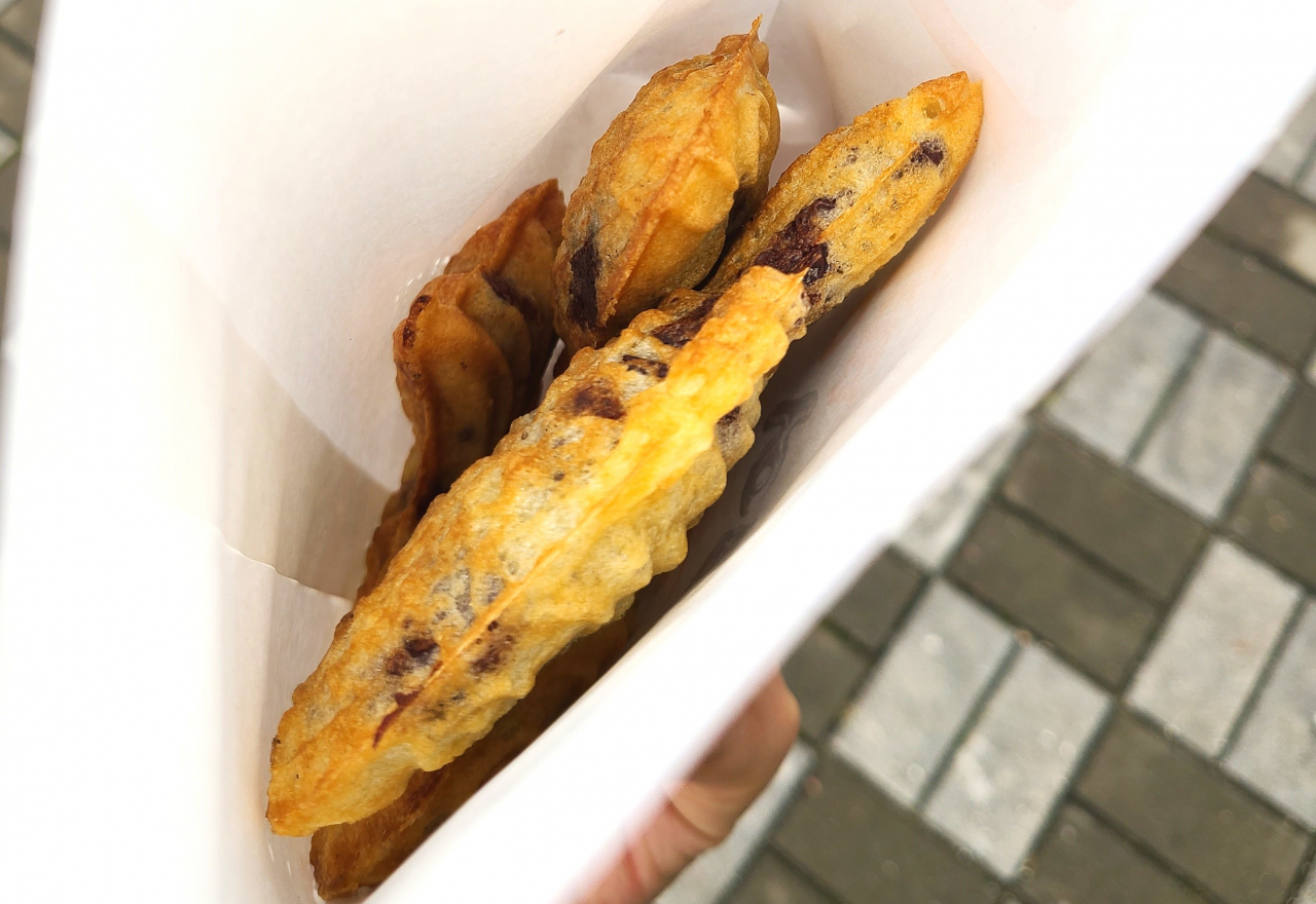서울의 한 노점상에서 파는 붕어빵. [독자 제공]