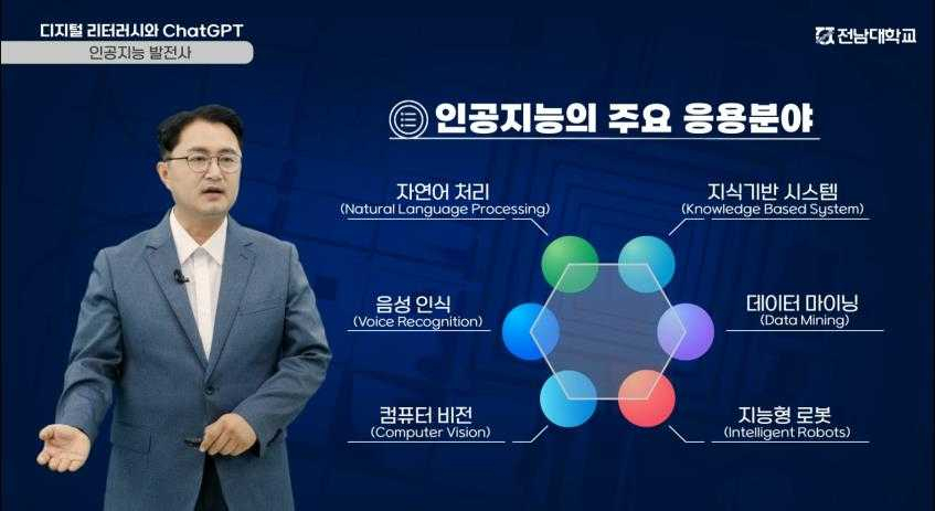 전남대학교가 디지털 교육격차 해소를 위해 챗GPT 활용법을 담은 강의 콘텐츠를 온라인에 공개했다.