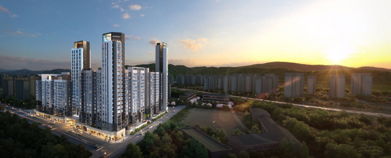 2022년 대우건설이 수주한 거여5단지 석경투시도. [대우건설]