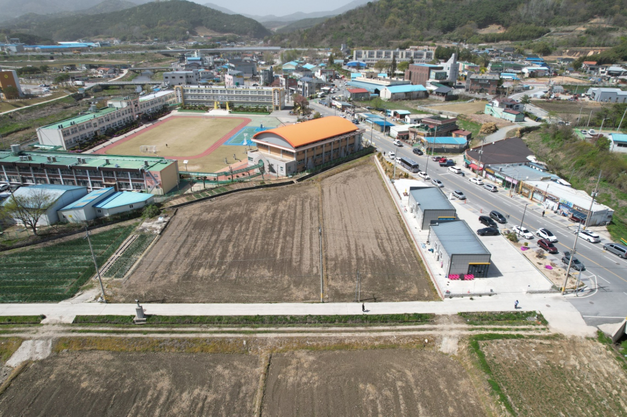 삼계면의 청소년 문화의 집 건립 부지