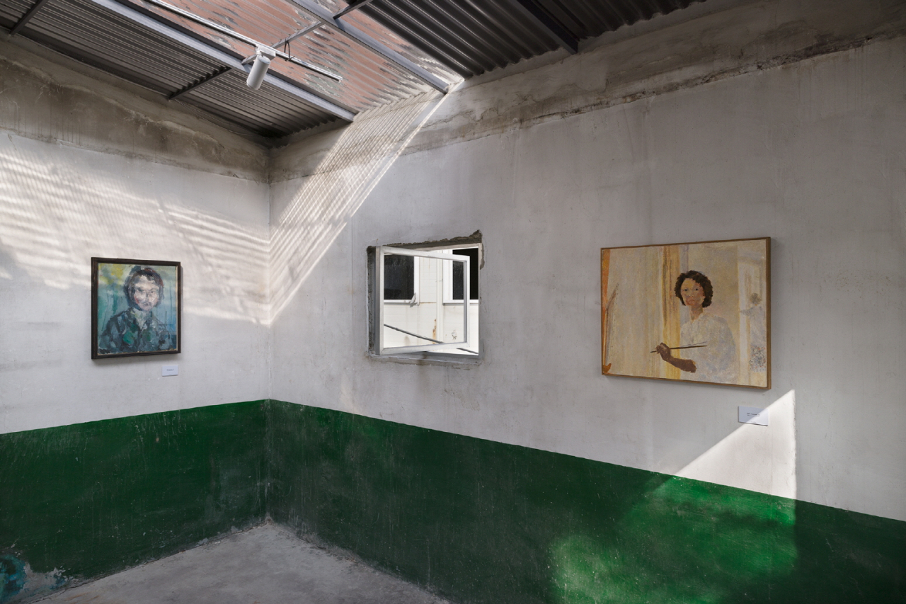 An installation view of "Myonghi Kang: The Colors of Time" at KIR Seoul (Courtesy of Villepin)