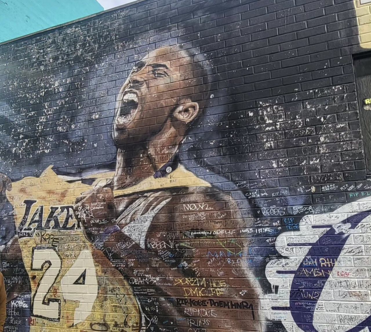 NBA 코비브라이언트 벽화
