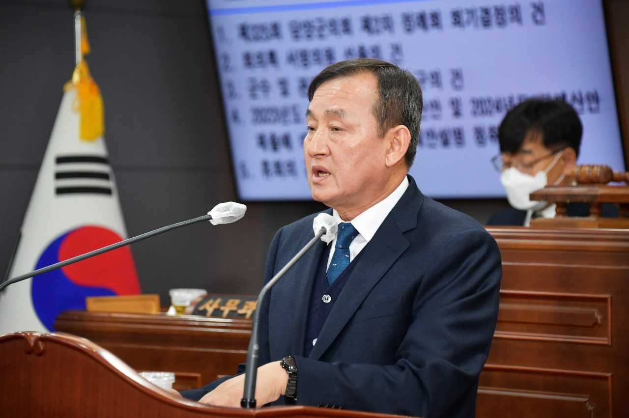이병노 담양군수는 20일 열린 제325회 담양군의회 제2차 정례회에서 시정연설을 통해 내년도 군정 운영 방향을 밝혔다.