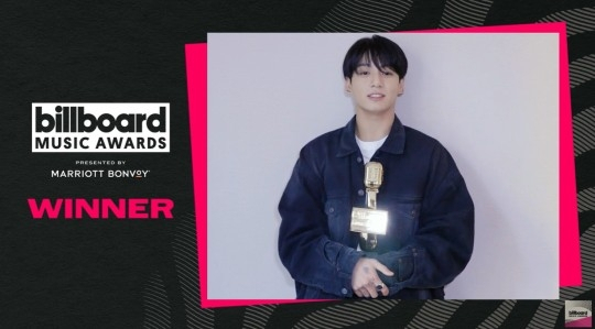 방탄소년단 정국 [빌보드뮤직어워드 SNS]