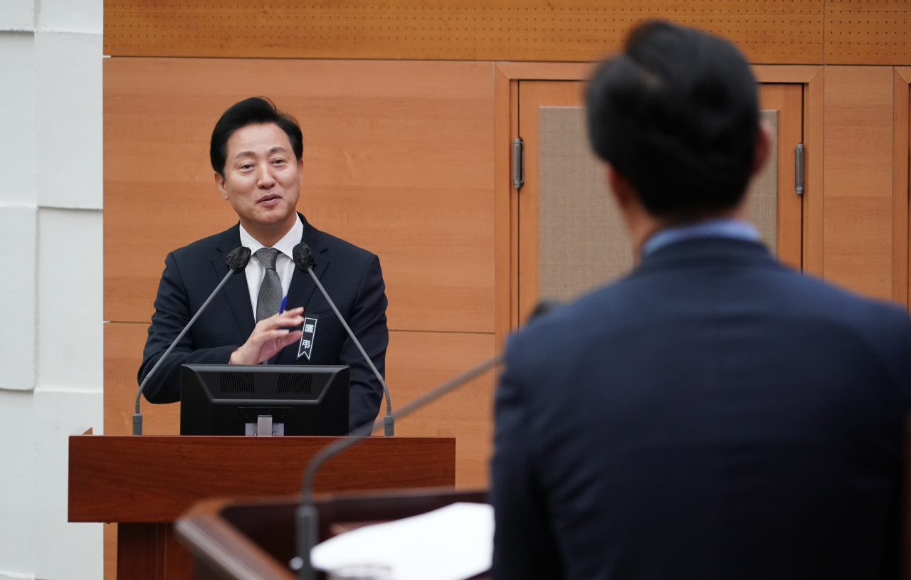 오세훈 서울시장. [연합]
