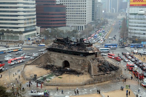 In 2008, Korea's National Treasure No. 1 went down in flames