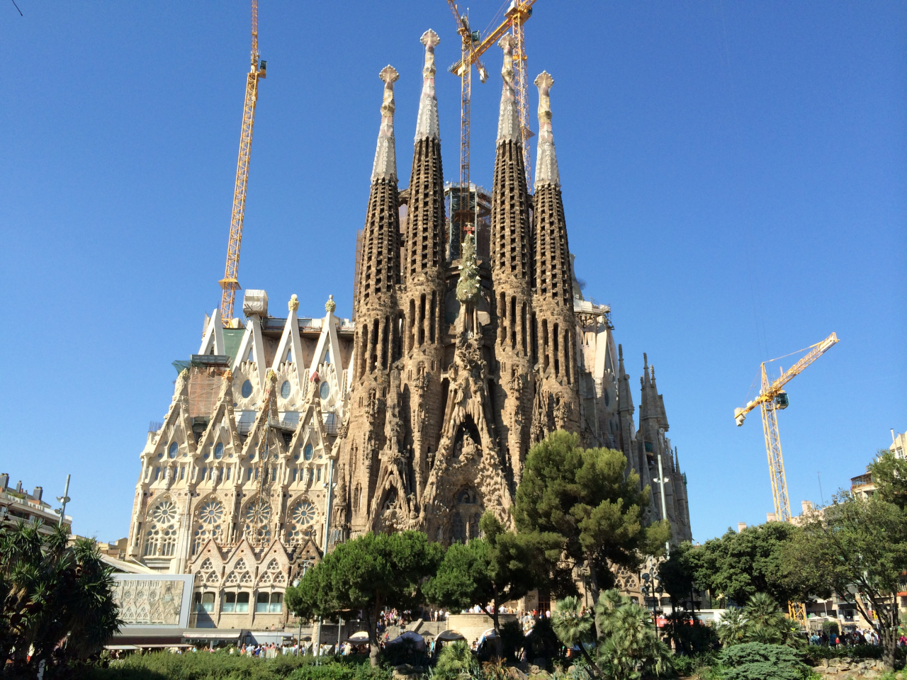 바르셀로나 사그라다 파밀리아 대성당(Bas&iacute;lica de la Sagrada Familia)