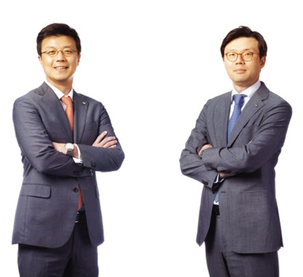 최창훈(왼쪽)·이준용 미래에셋자산운용 신임 대표이사 [미래에셋자산운용 제공]