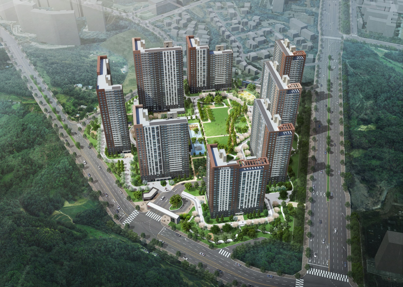 청주 가경 아이파크 6단지 조감도[사진=HDC현대산업개발 제공]