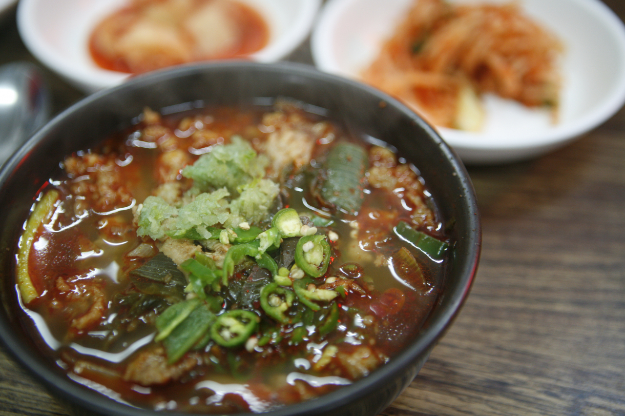 달성 현풍 수구레국밥