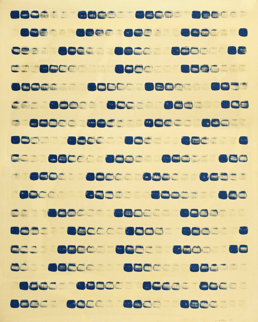 이우환, 점으로부터(From Point), 1977. [크리스티 코리아 제공]