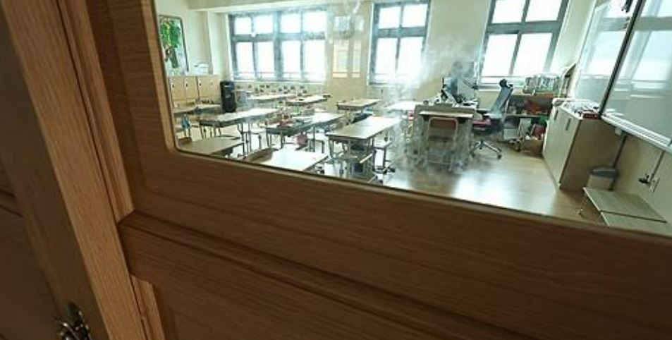 초등학교 교실. 사진은 기사 내용와 관련 없음. [연합]