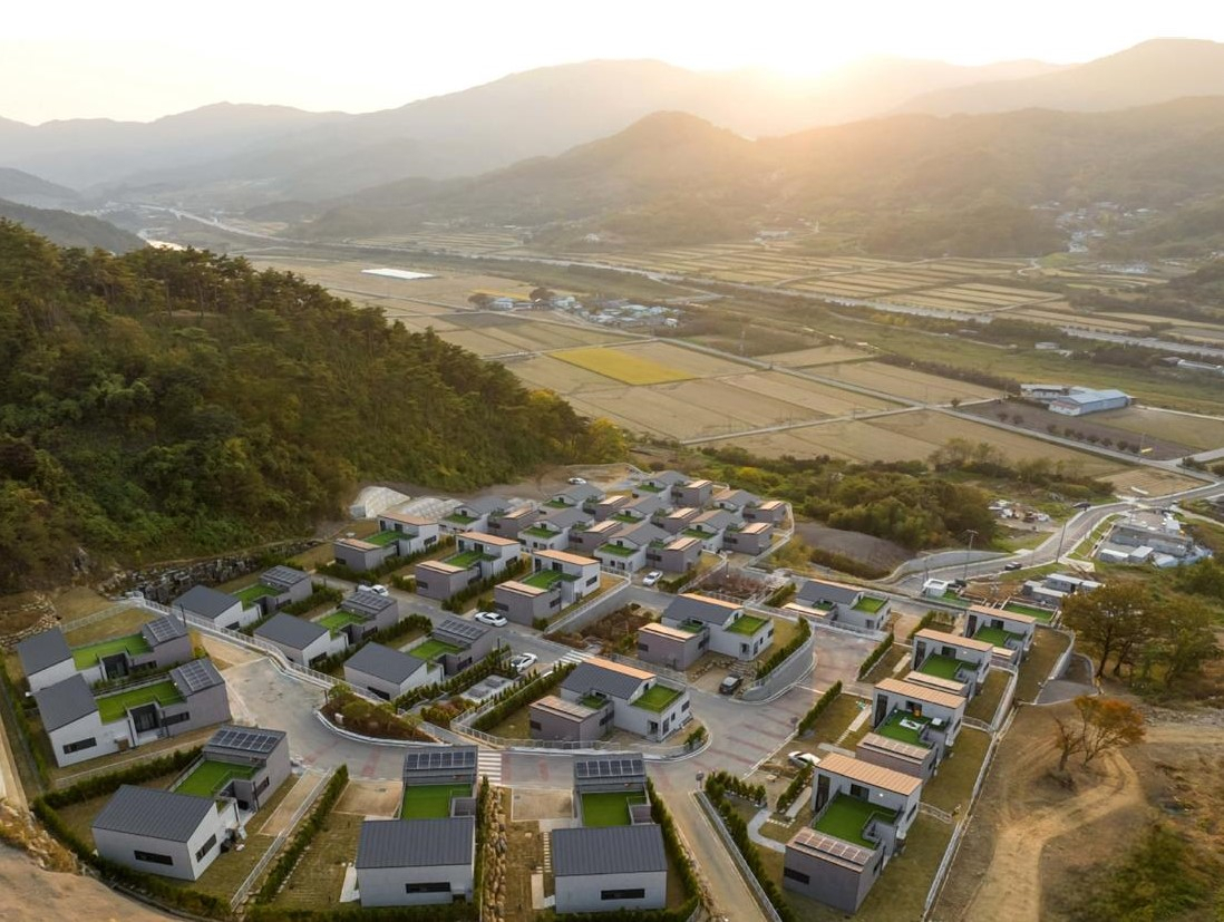 전남구례 귀농귀촌 단독주택단지(돌오마을) 전경. [한국토지주택공사 제공]