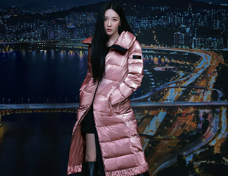 선미 롱패딩 스타일링 [페트레이(Peuterey) 제공]