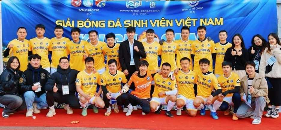 광주·전남 소재 대학에 다니는 베트남 유학생들이 최근 모여 축구대회를 펼쳤다.